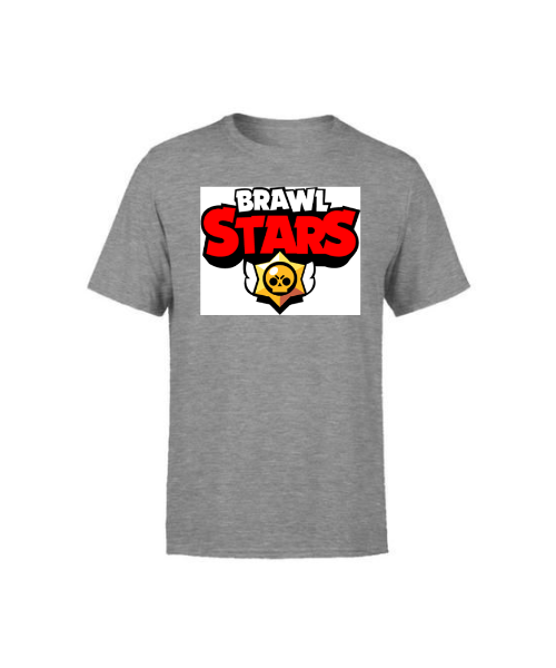 Camiseta Brawl Stars Cinza