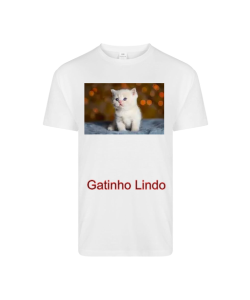 Camiseta Gatinho